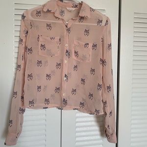 Aeropostale Wolf Long-sleeved FIRM PRICE